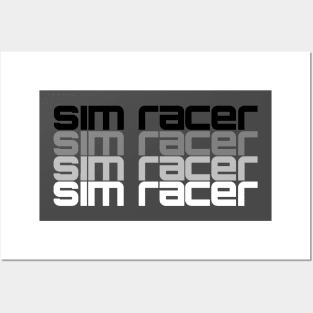 Sim Racer Posters and Art